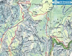 Tabacco Italië & Malta|Topografische wandelkaart 070 Il Montello Colli Asolani