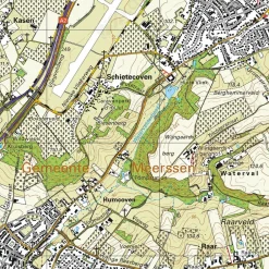 Topografische Dienst Nederland Benelux|Topografische kaart 17B Beilen