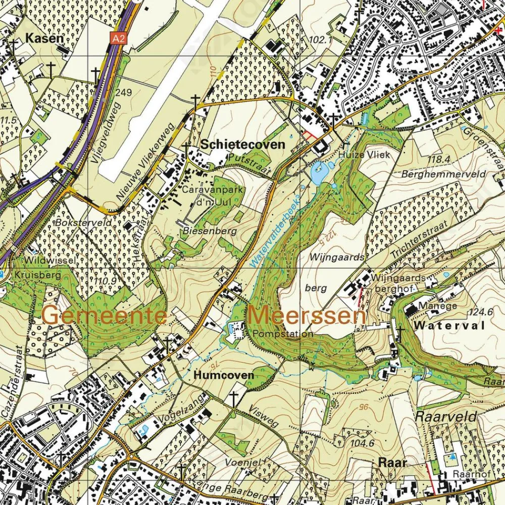Topografische Dienst Nederland Benelux|Topografische kaart 28C Holten