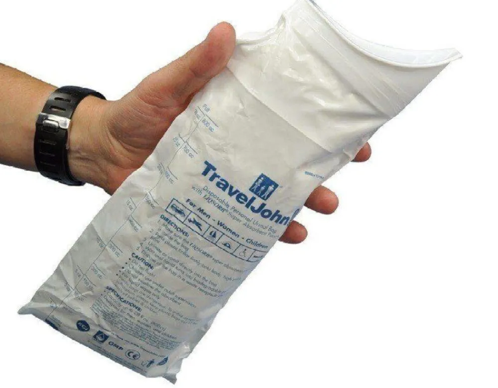 Travel John Onderweg|Plaszakjes PET 3 stuks