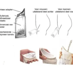 Travel John Onderweg|Plaszakjes PET 3 stuks