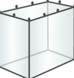 Travelsafe 1 Persoons Klamboes|Klamboe boxstyle 1 PERSOON Geimpregneerd