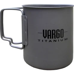 Vargo Campingservies|Mi Travel Mug - Titanium Mok