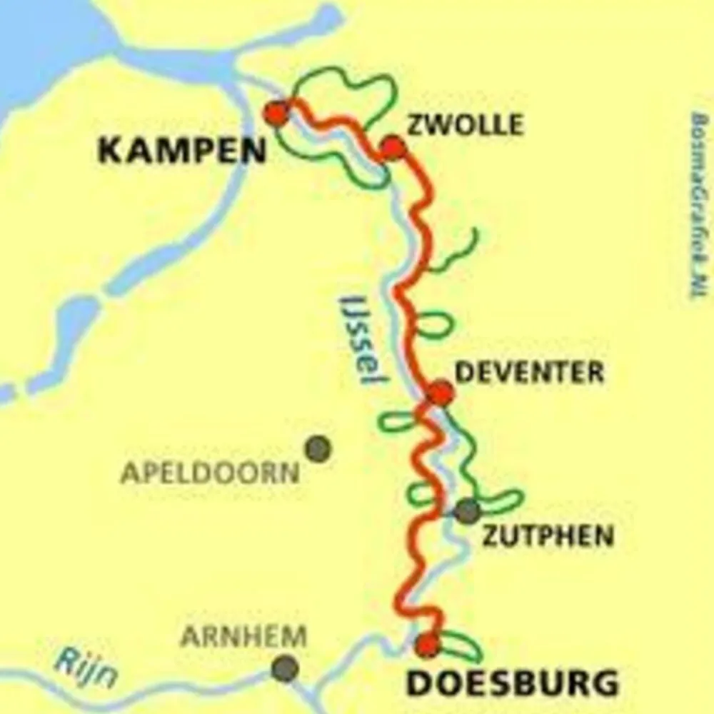 Wandelplatform LAW Benelux|Wandelgids Streekpad 11 Hanzestedenpad