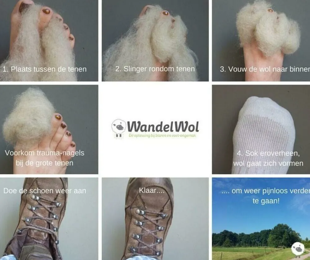 wandelwol Voetverzorging|10 gram