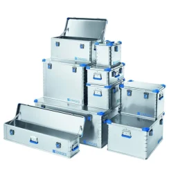 Zarges Opberg|Eurobox aluminium kist 75x55x58cm 240 liter